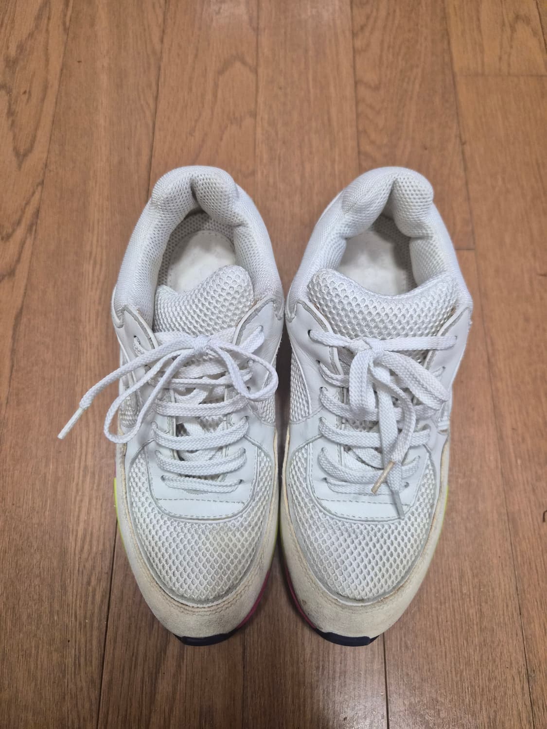 (정품) 샤넬 크루즈 스니커즈 35.5사이즈 (명품 여자 운동화 신발) 상품이미지3