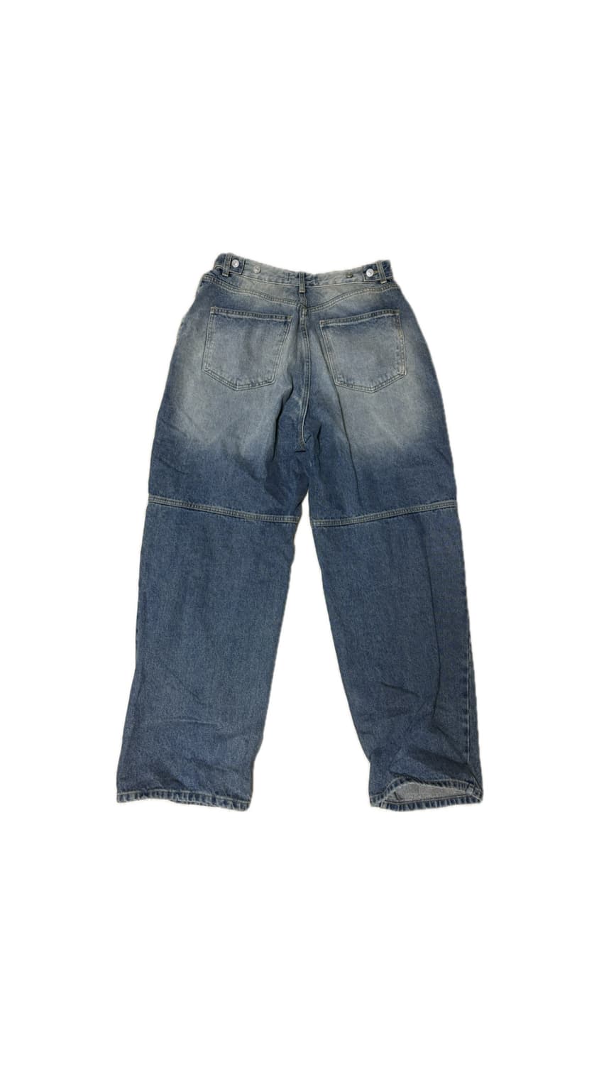 빈티지 절개 연청바지 상품이미지2