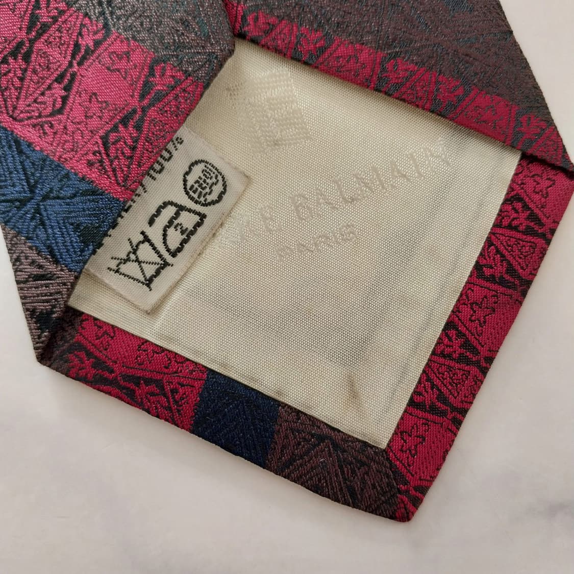 발망 실크 스트라이프 슬림 넥타이 8cm A+~A등급 K1499
 상품이미지10