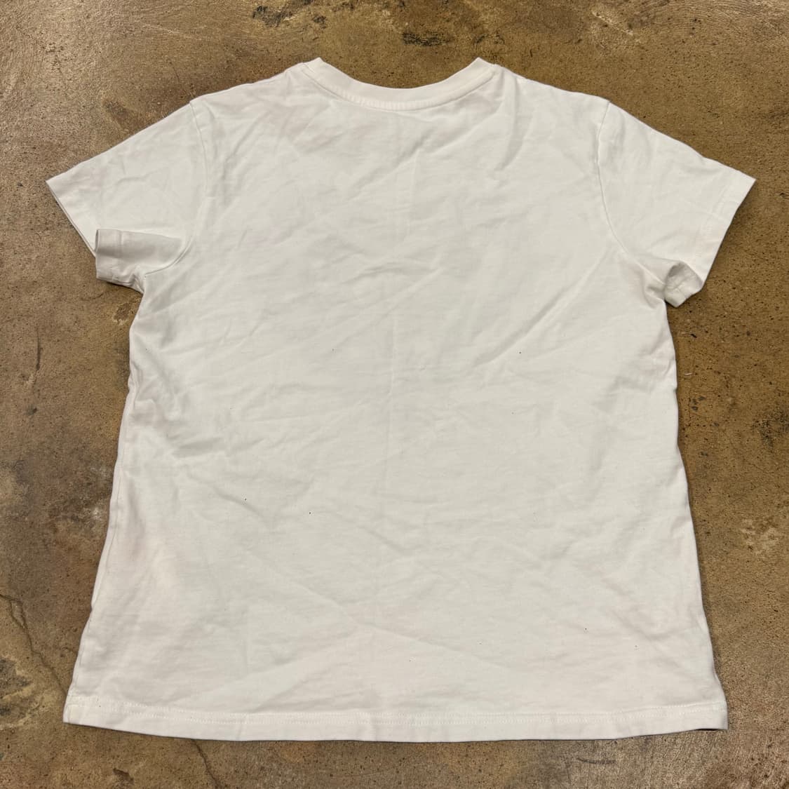 꼼데가르송 네이비 도트 땡땡이 하트 반팔티셔츠 상품이미지3