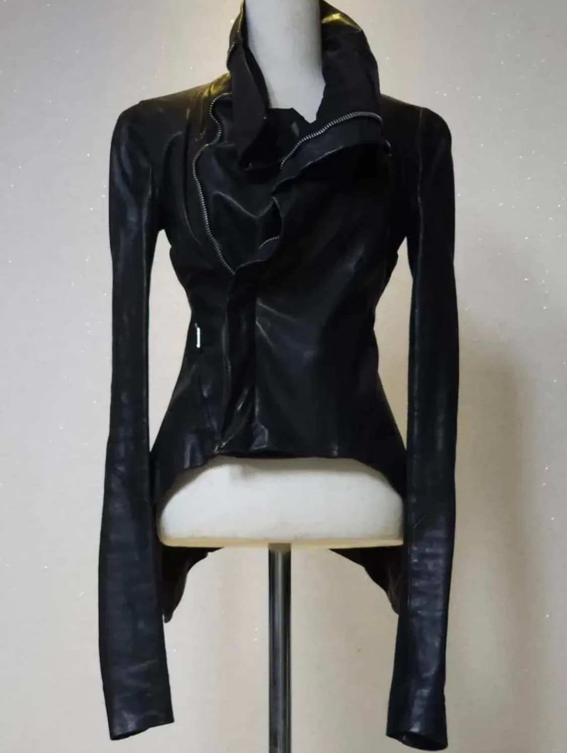 릭오웬스 레더 자켓 상품이미지1