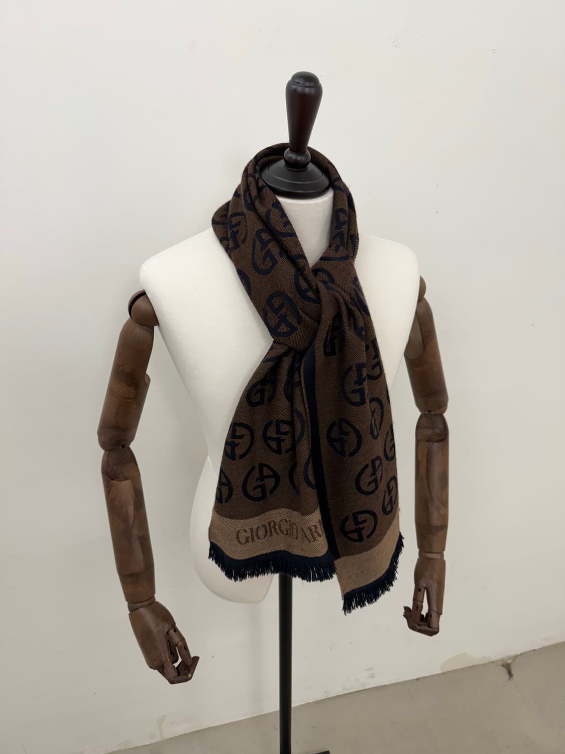 Giorgio Armani 100% Lana Wool muffler 상품이미지3