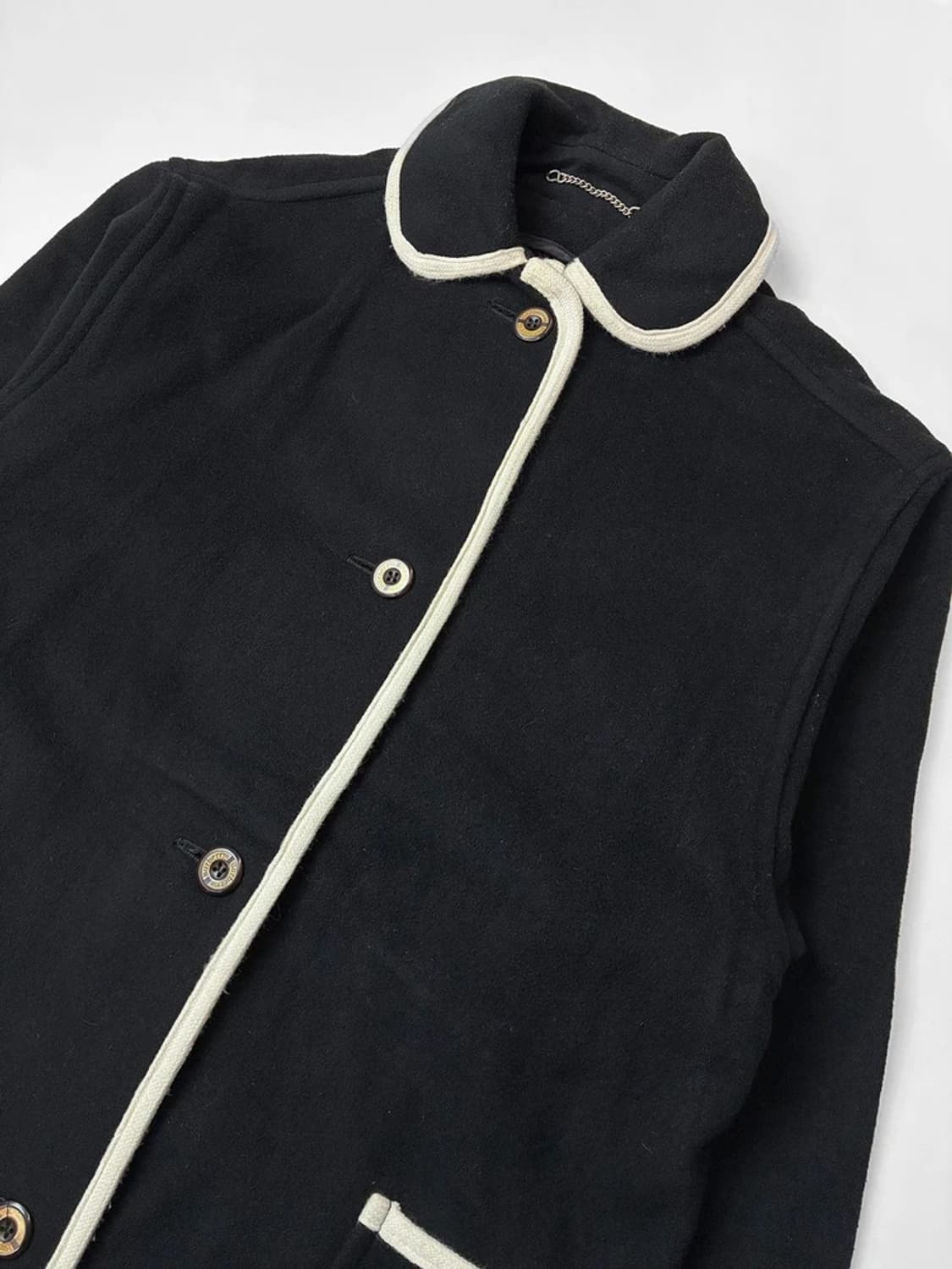 버버리 90's 클래식 배색 울 캐시미어 롱 코트 PN5593 상품이미지2