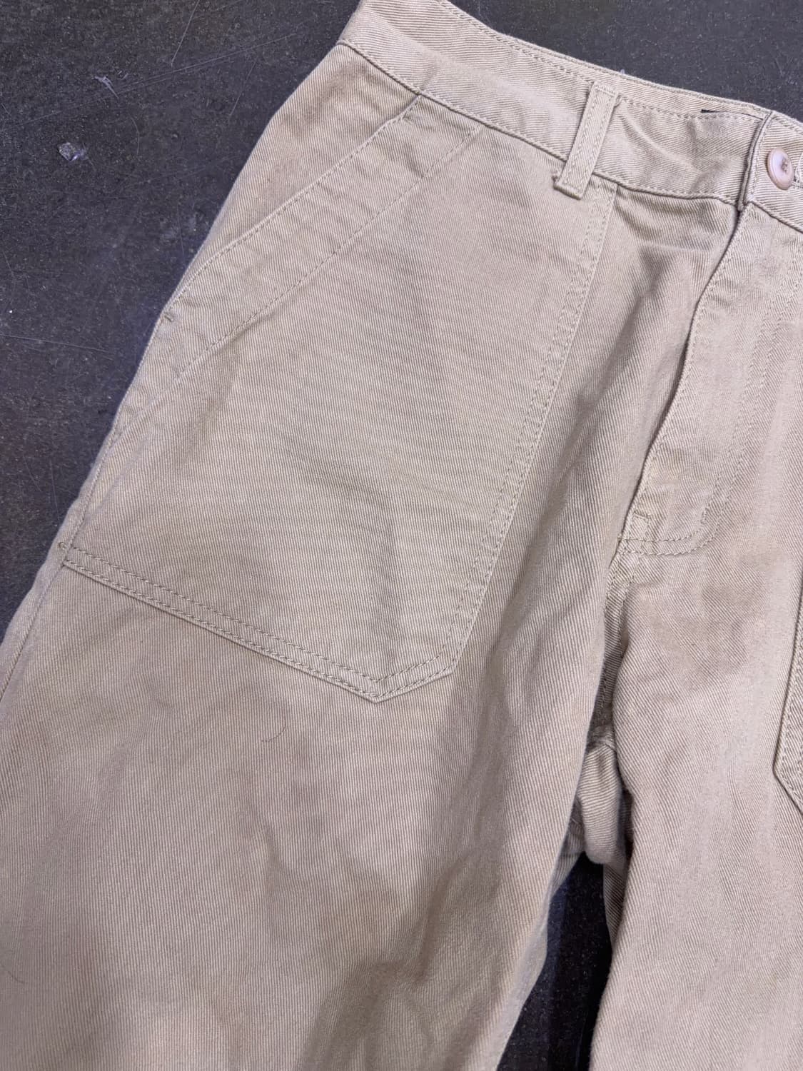 유니폼브릿지 퍼티그팬츠 베이지 M 상품이미지4