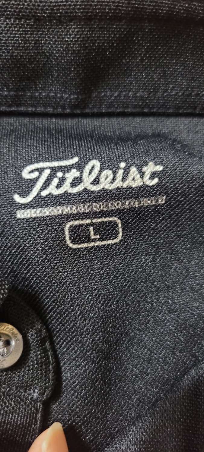 (남성95~핏100사이즈) 타이틀리스트 카라 반팔 상품이미지7