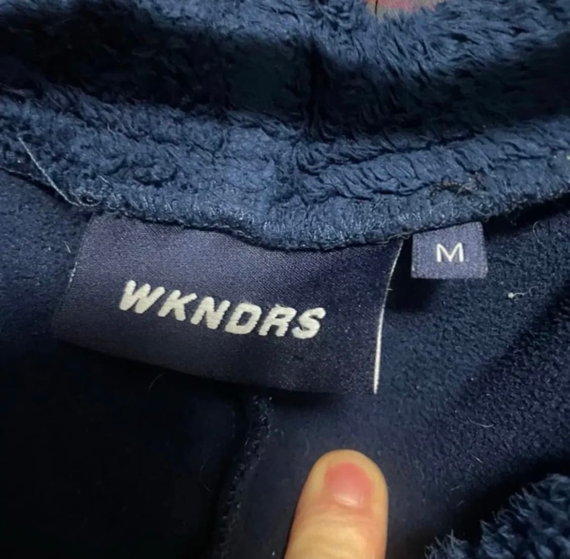 (M)위캔더스 웨이비 퍼 팬츠 네이비 상품이미지6