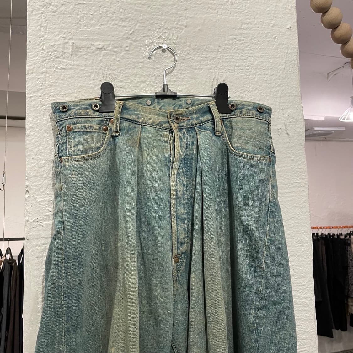 캐피탈 하카마 데님팬츠 상품이미지2