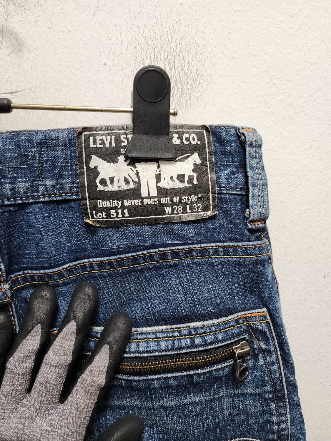 리바이스 511 웨스턴 지퍼디테일 데님 상품이미지6