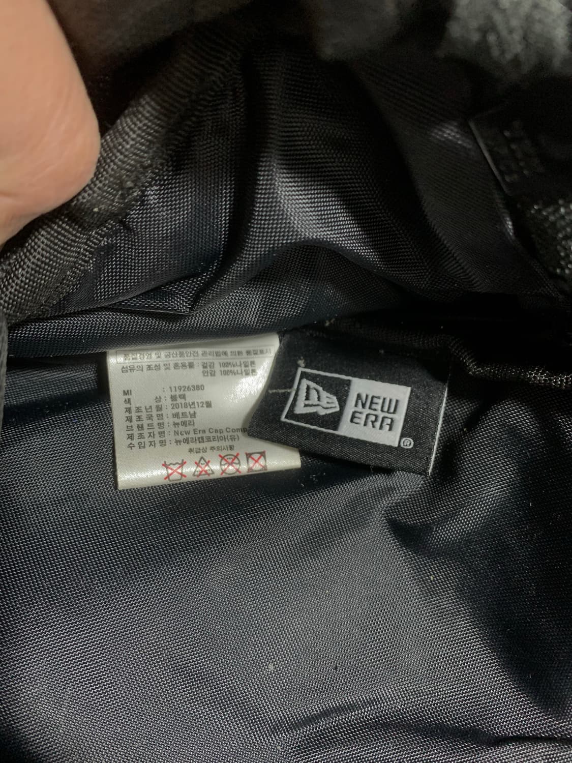 뉴에라 블랙 백팩 상품이미지5