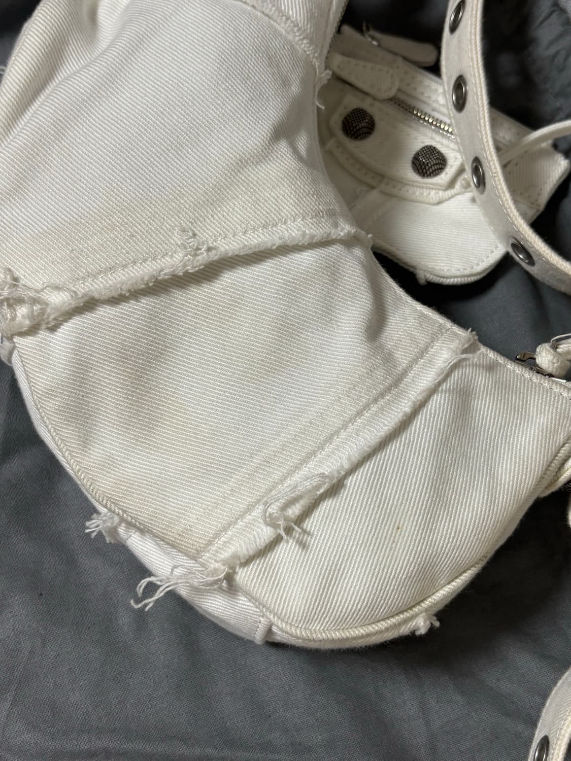 발렌시아가 르카골 xs 데님 화이트 상품이미지5