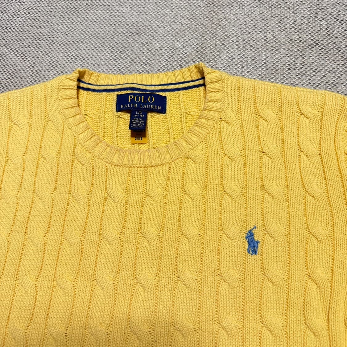 폴로 랄프로렌 케이블 니트 상품이미지2