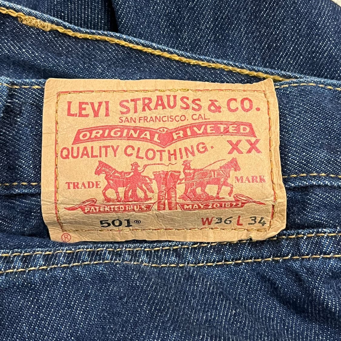[정품] 리바이스 데님 팬츠 청바지 b16 상품이미지5