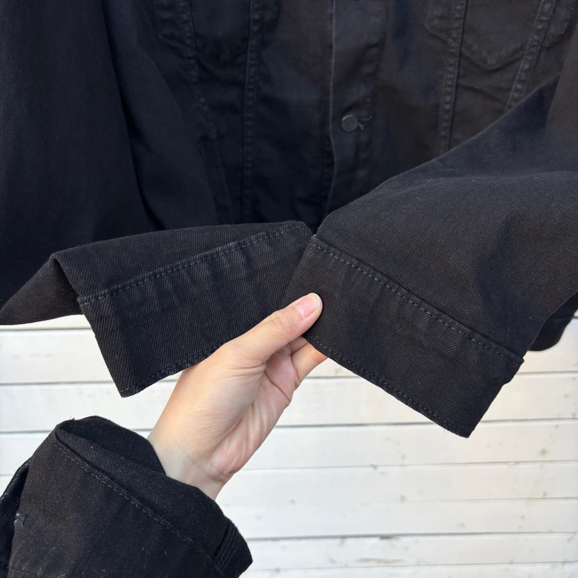 Levi’s 리바이스 블랙 데님 자켓 상품이미지4