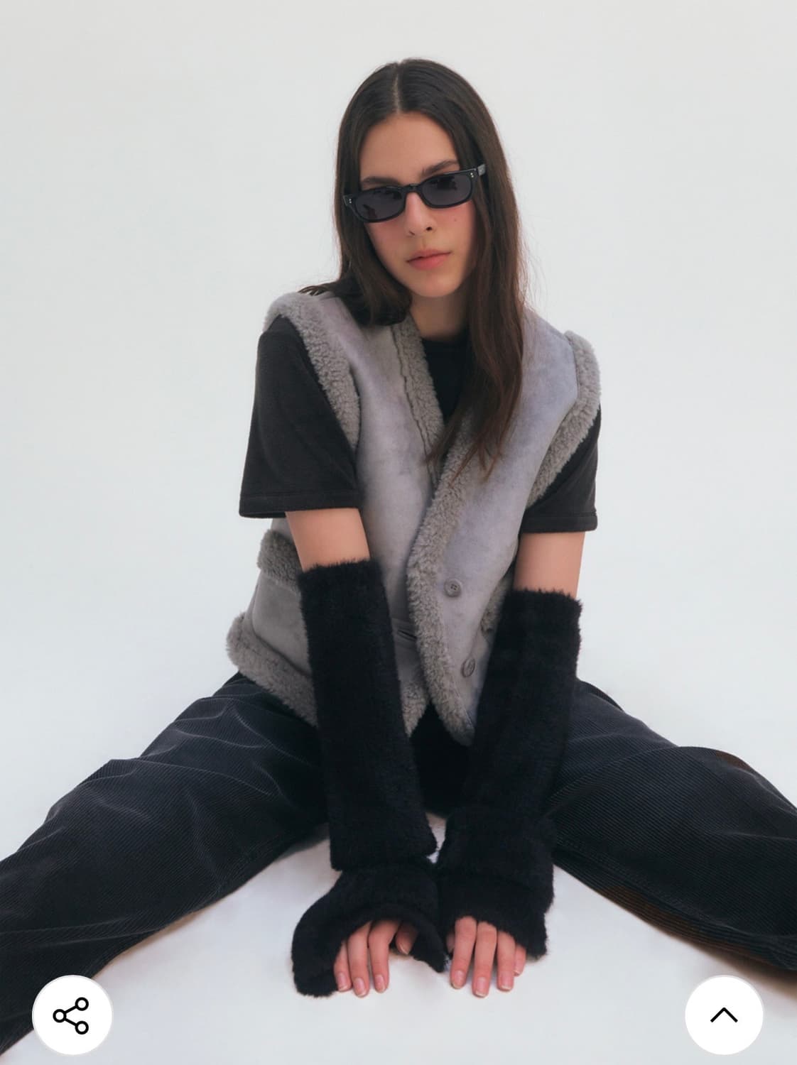 그로브 LEVITT 레그워머 블랙 상품이미지2