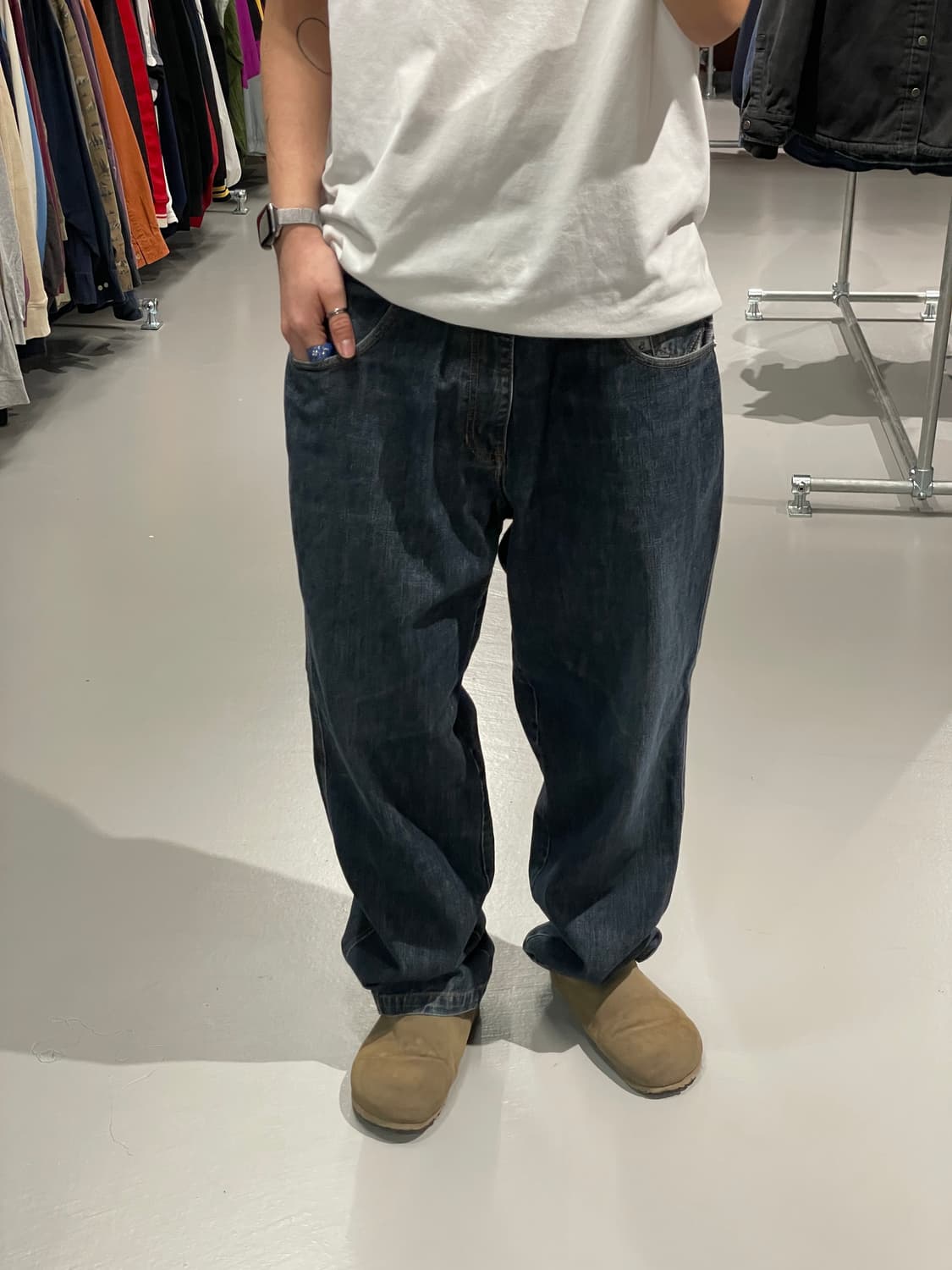 FUBU 올드스쿨 데님 팬츠    상품이미지2