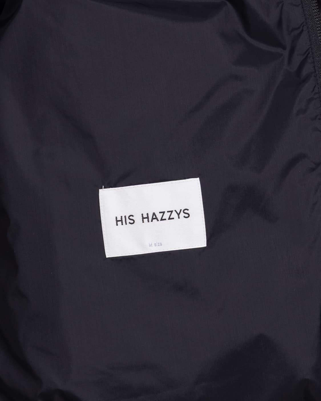 25년 His 헤지스 남성 블랙 구스다운 경량 패딩 M 새제품 상품이미지7