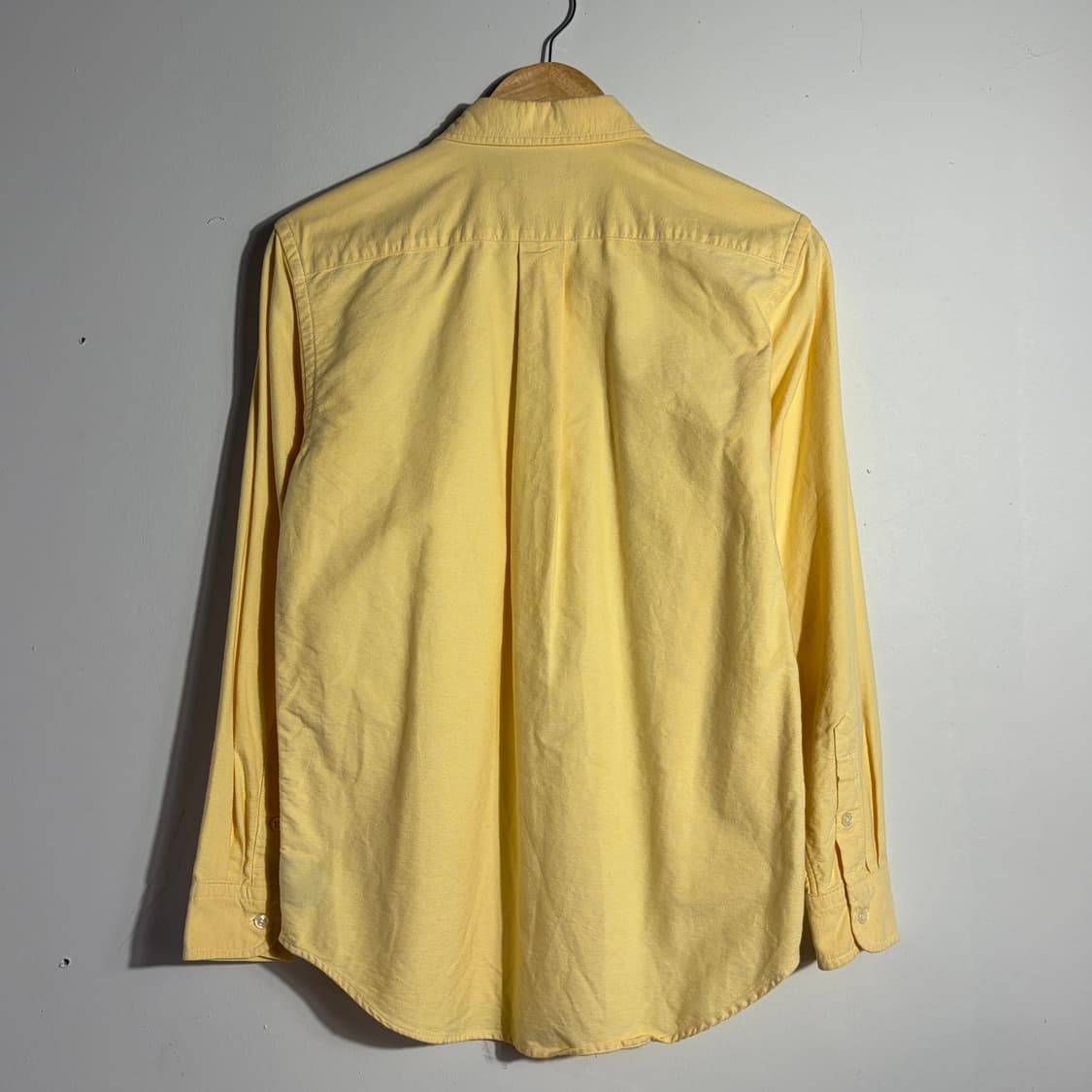 폴로 랄프로렌 빈티지 옐로우 빅포니 자수 옥스포드 셔츠 (무료배송) 상품이미지5