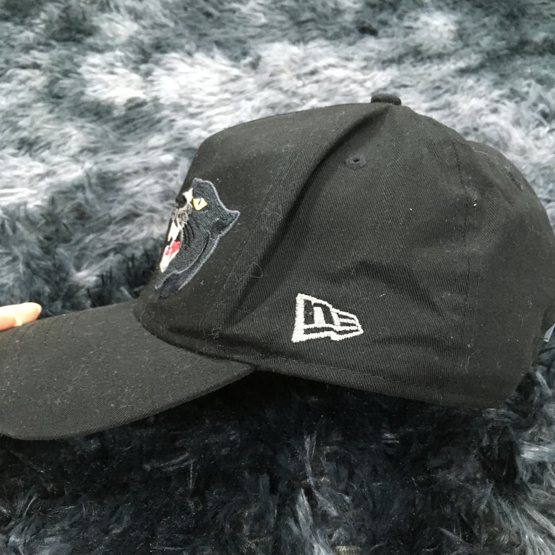 투티/A0 뉴에라 자수 캡 모자 블랙 NEWERA 상품이미지4
