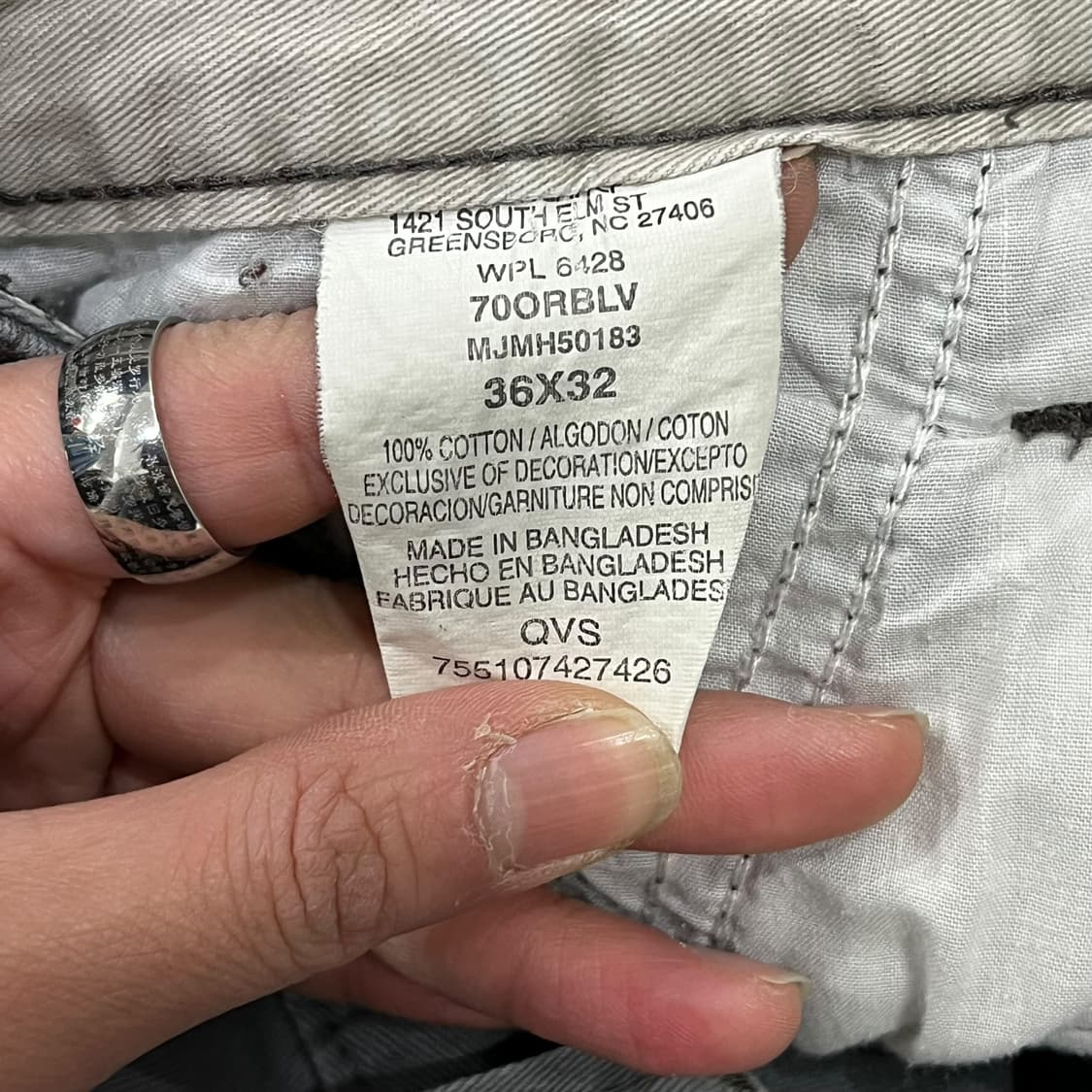 랭글러 워크 카고팬츠 s08446 상품이미지8