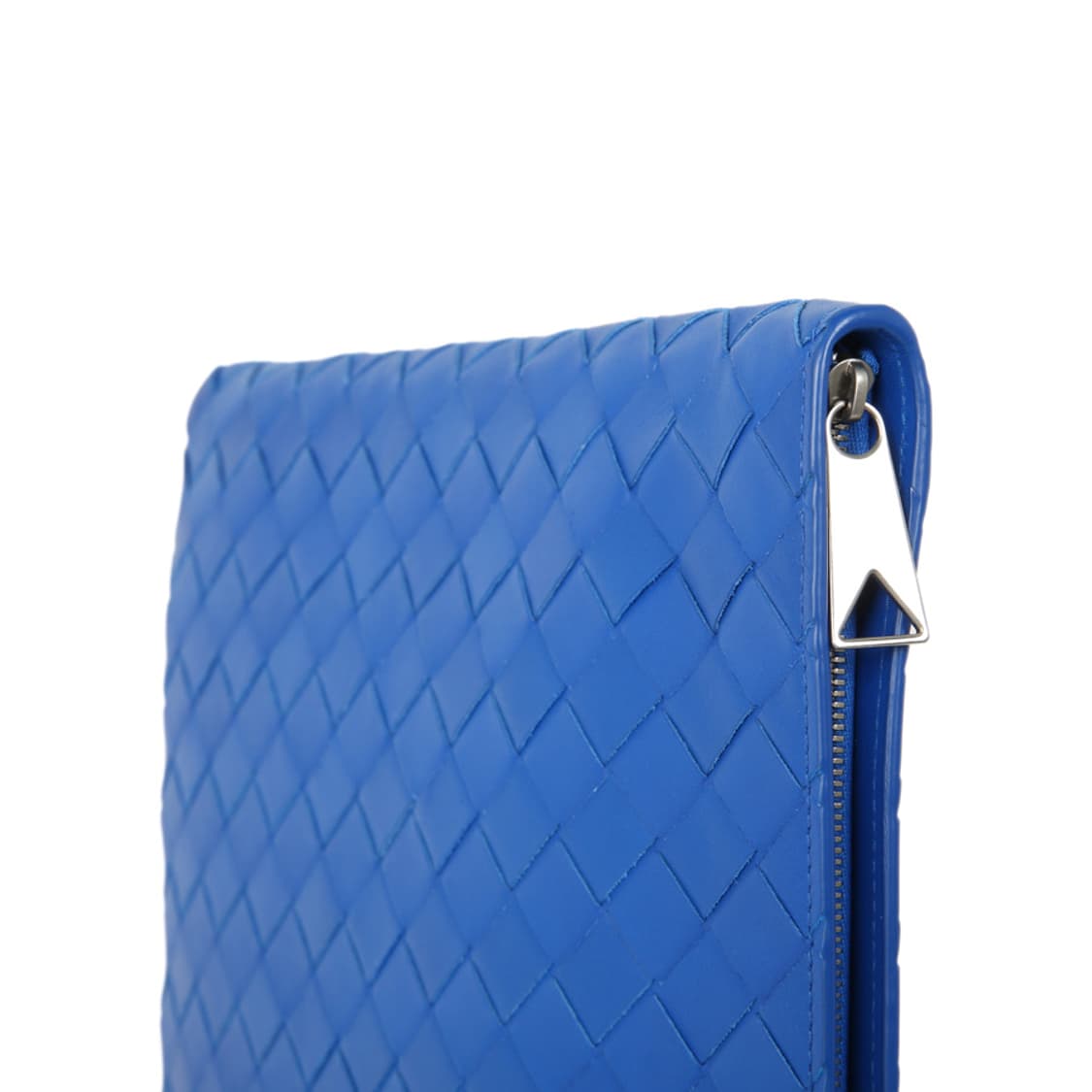 보테가베네타 인트레치아토 블루 지퍼 클러치 607479 상품이미지8