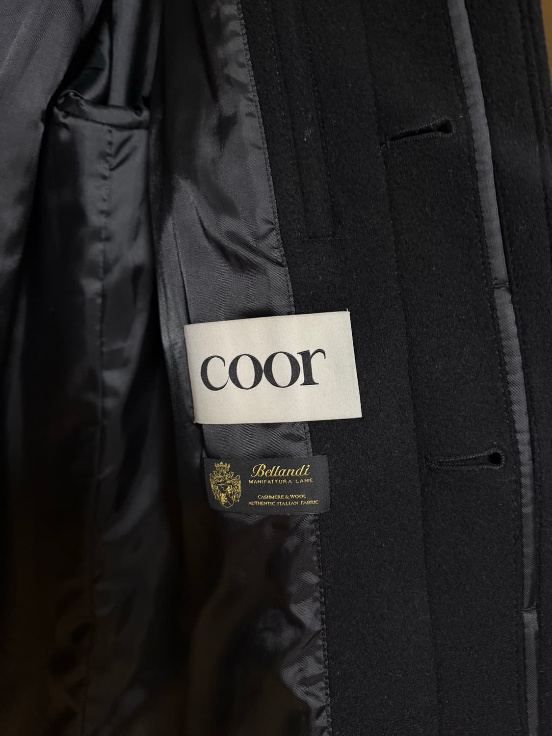 쿠어 벨란디 캐시미어 블렌즈 발마칸 코트 상품이미지3
