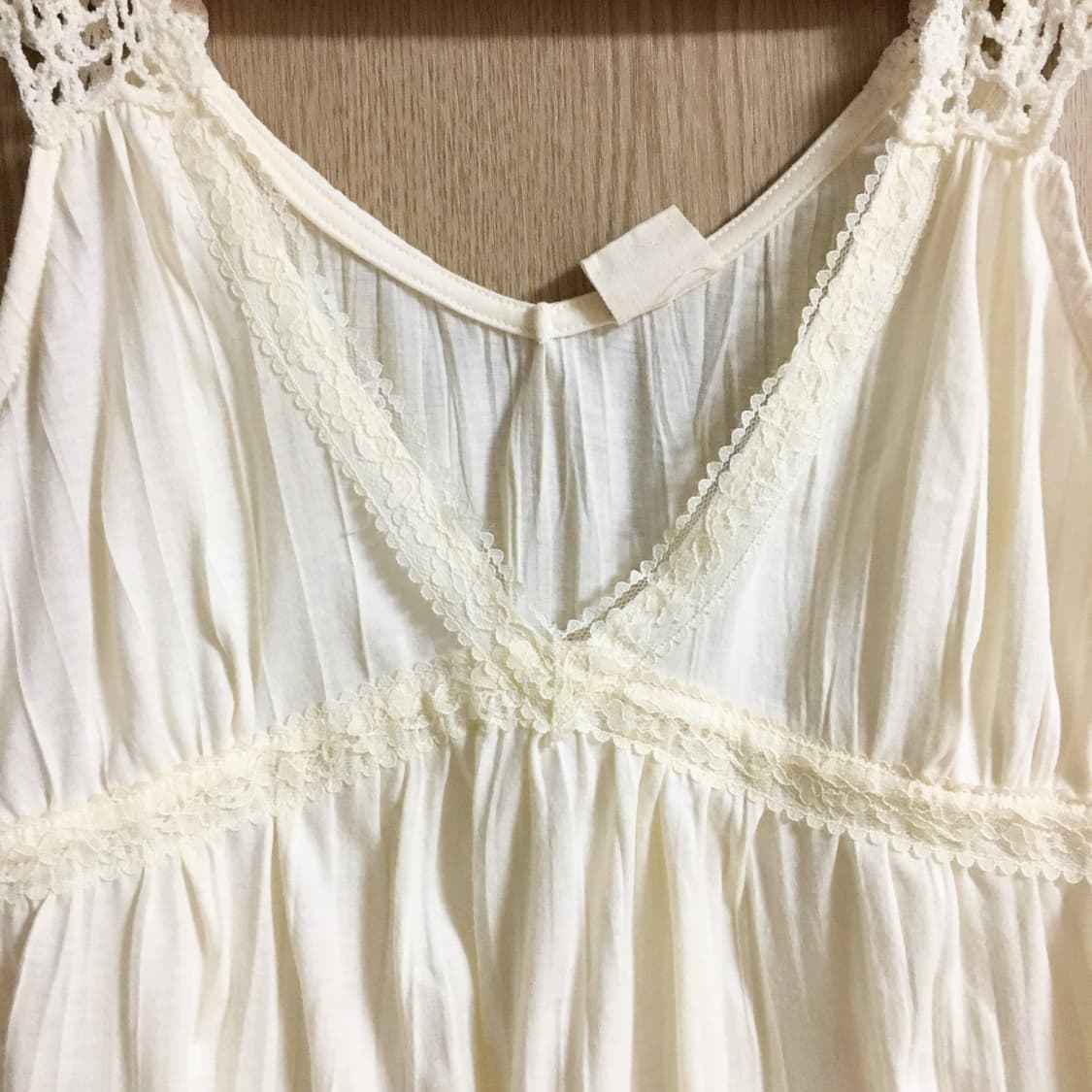 페어리 바닐라 천사핏 플리츠 슬리브리스 상품이미지5