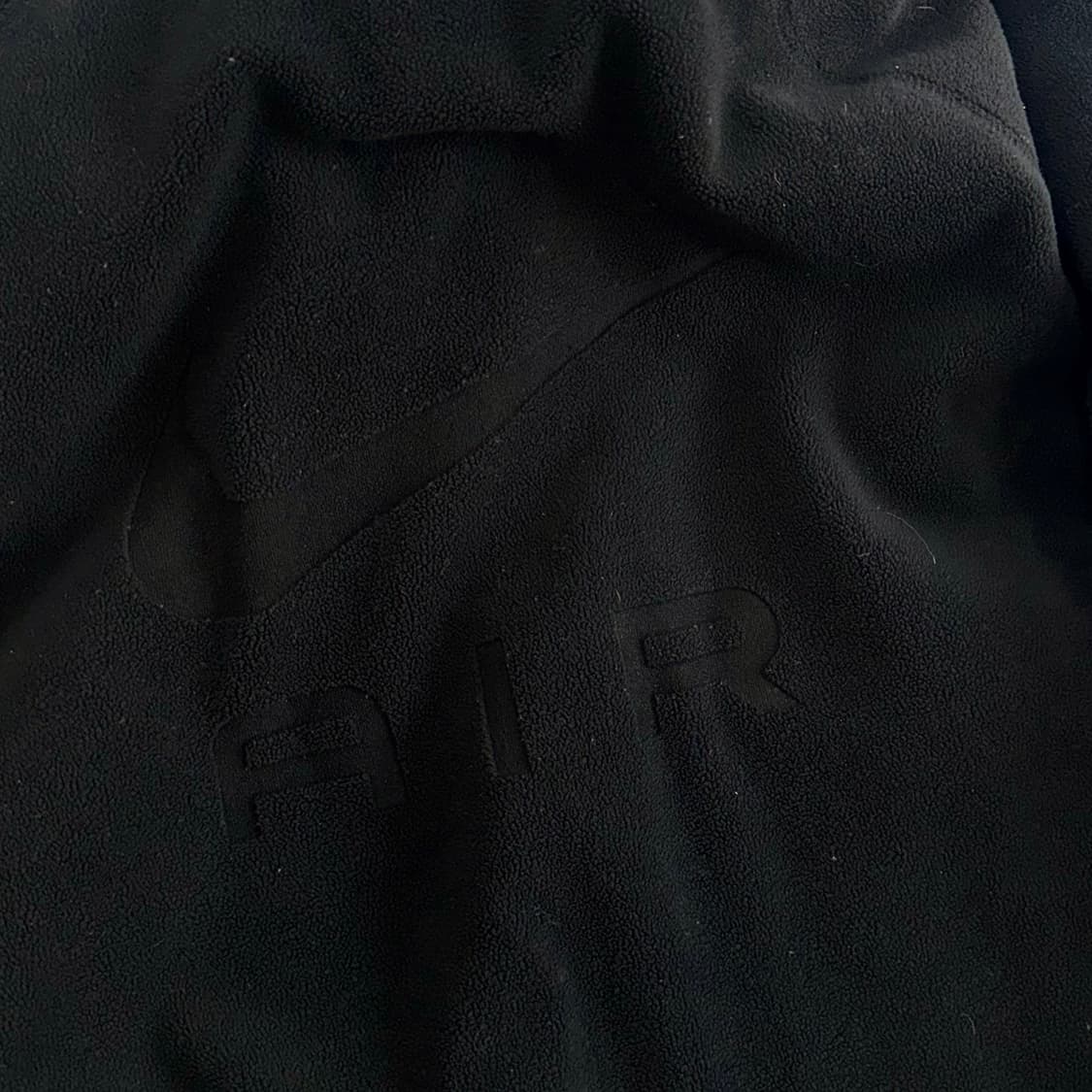 Nike 나이키 에어 후리스 블랙 아노락 하이넥 후드티 상품이미지8