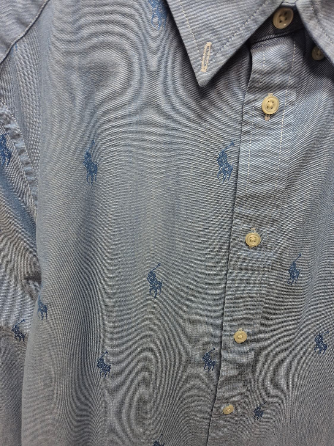 폴로 멀티로고 셔츠 새상품급 상품이미지2