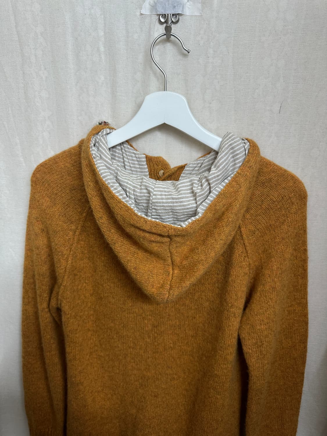 cube sugar 니트 후드집업 상품이미지4