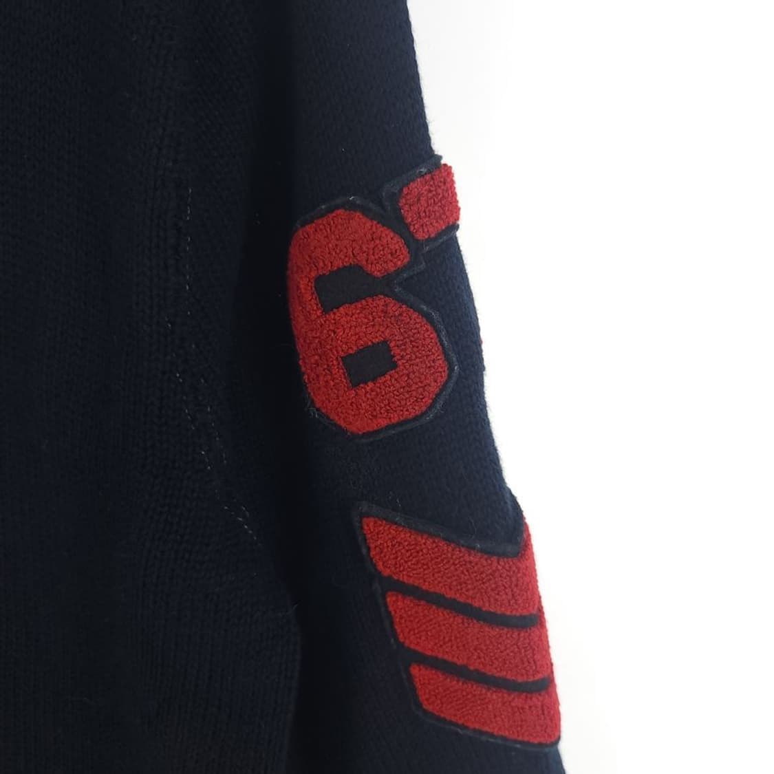 [남S]폴로랄프로렌 블랙 레터맨 코튼 가디건[Y61-065] 상품이미지5