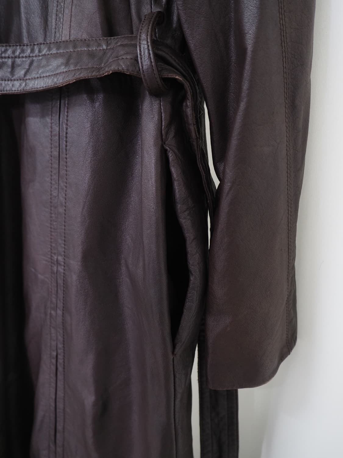 vintage leather coat  상품이미지9