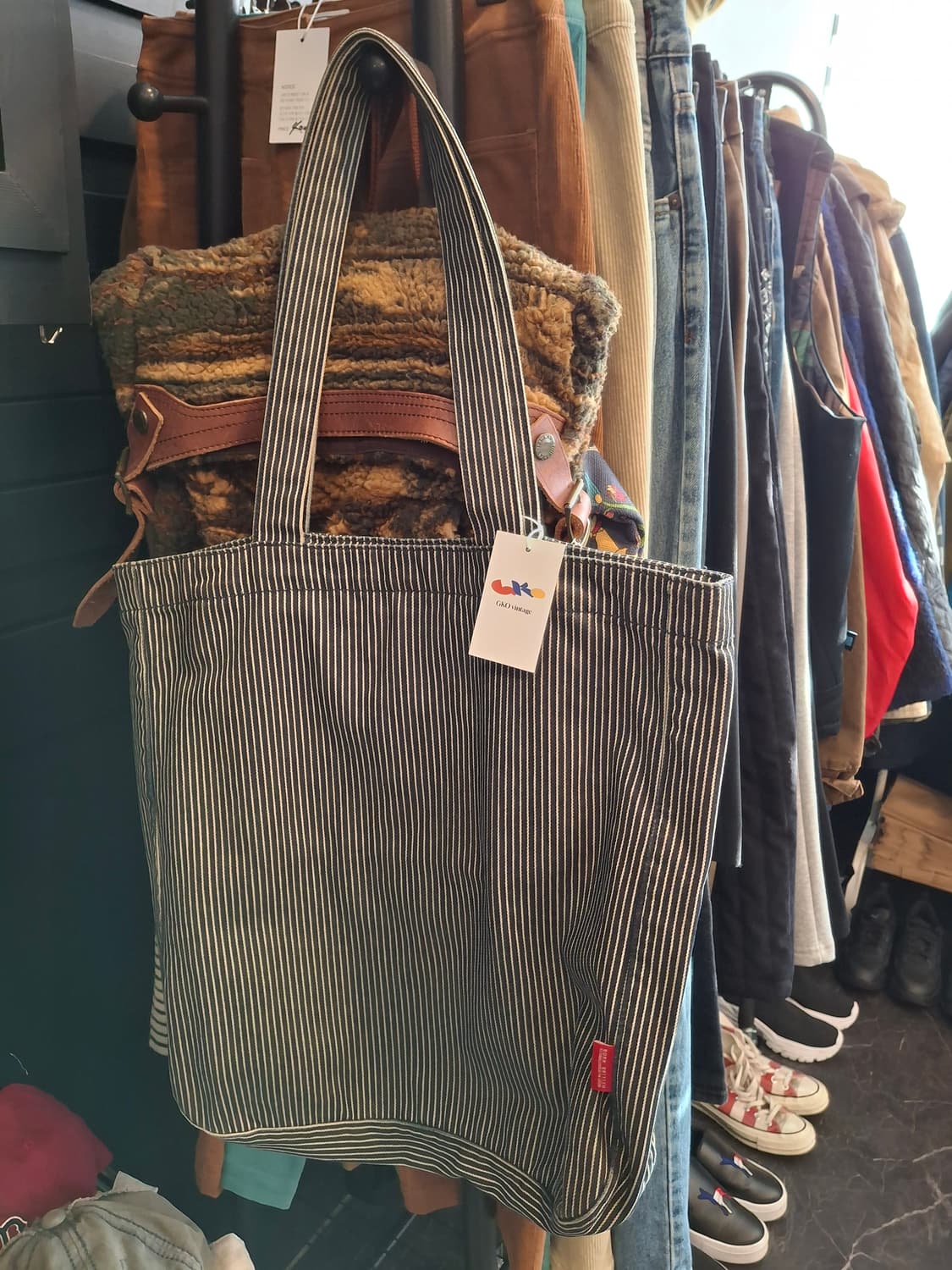 (마지막특가) 캉골 데님 숄더백 상품이미지4