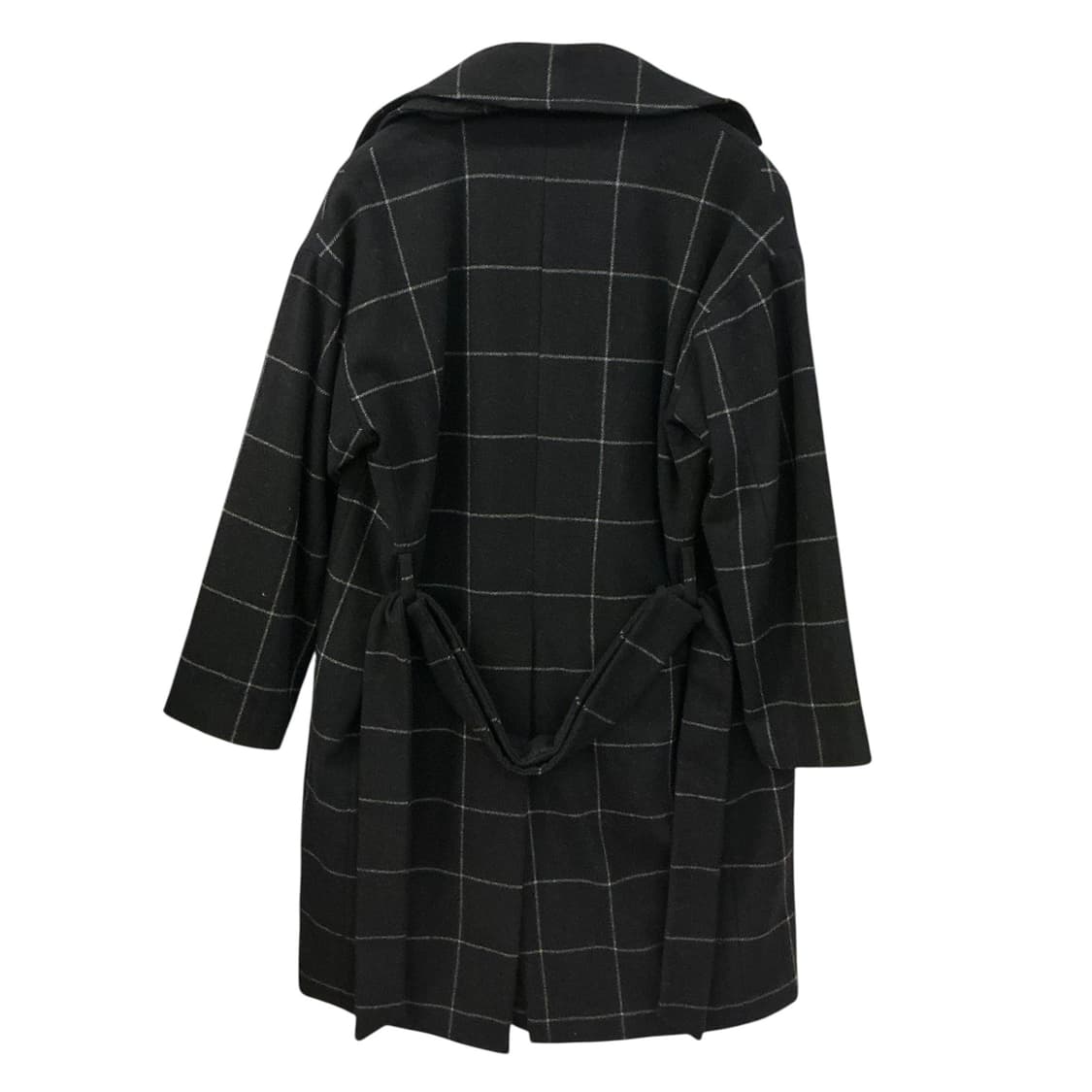 올세인츠 울 체크 코트 상품이미지4