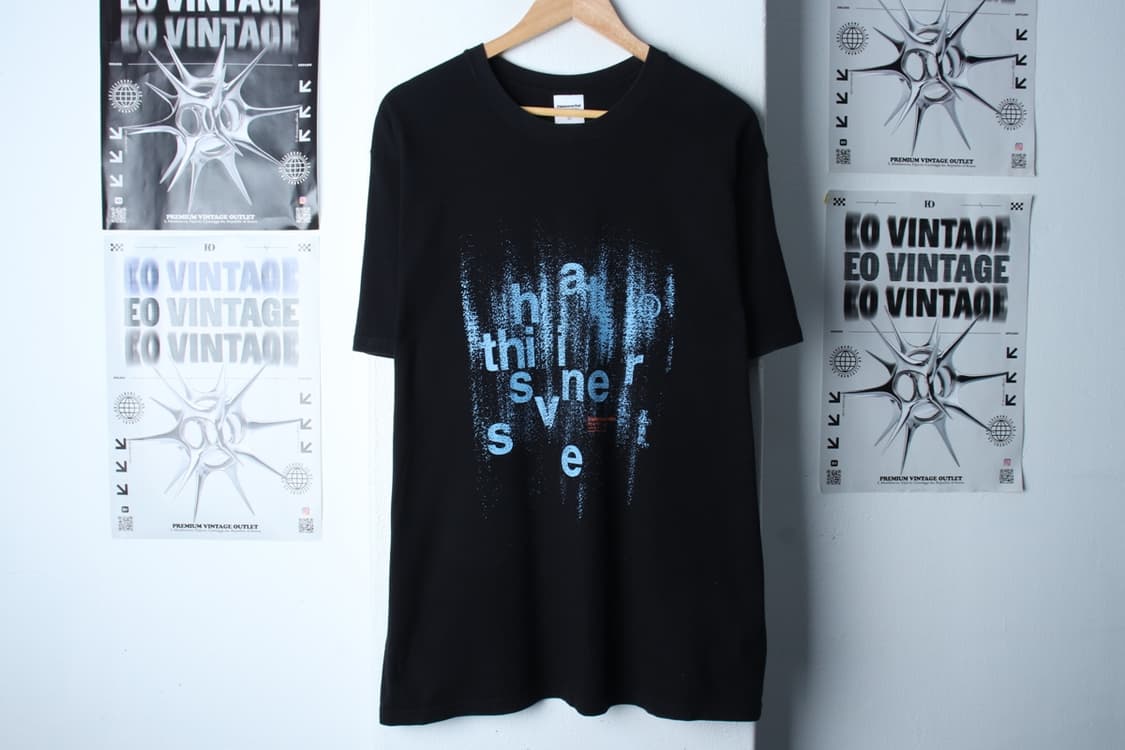 (L-XL) 디스이즈네버댓 반팔 티셔츠 빅로고 블랙 스트릿-H31122 상품이미지2