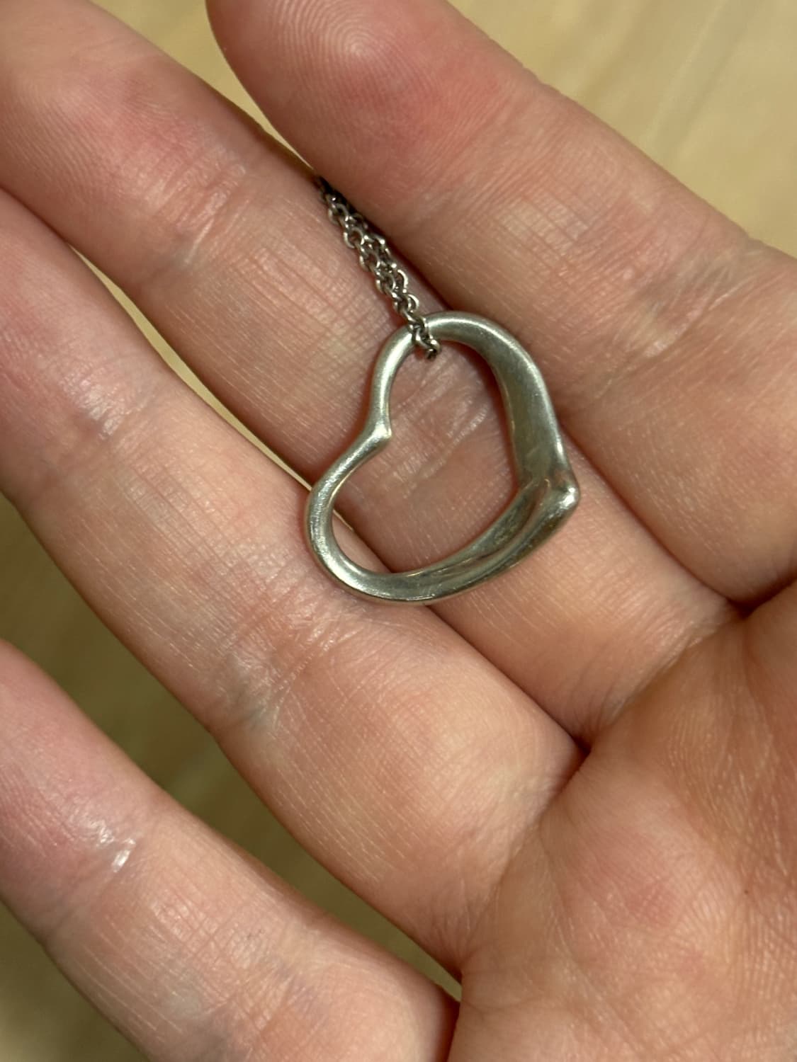 티파니앤코 엘사 페러티 오픈하트 목걸이 상품이미지3