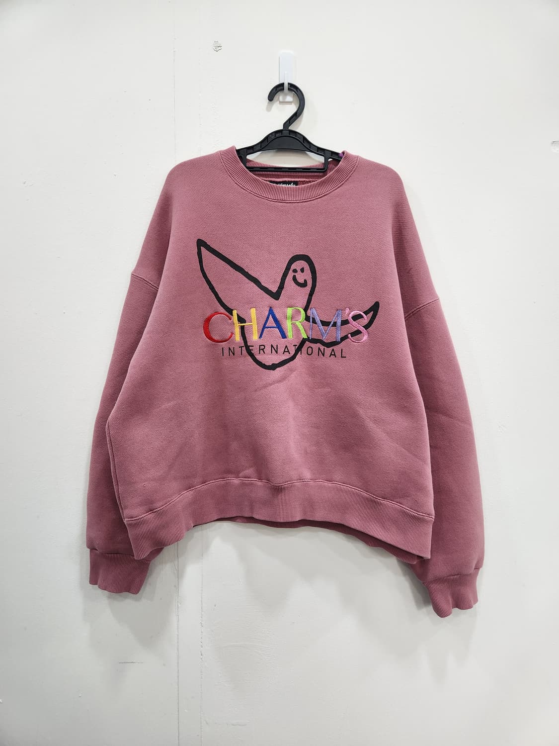 마크곤잘레스 X 참스 콜라보 레인보우 크루넥 95~100사이즈 오버핏 상품이미지1