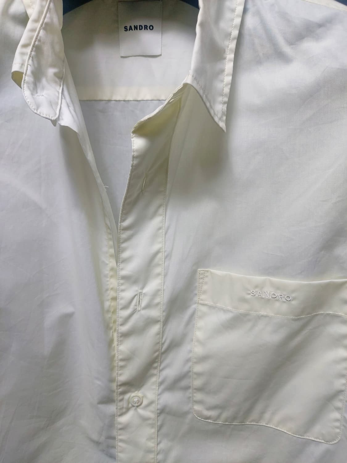 신상 정품 산드로 포켓 셔츠 남방 오버핏 상품이미지2