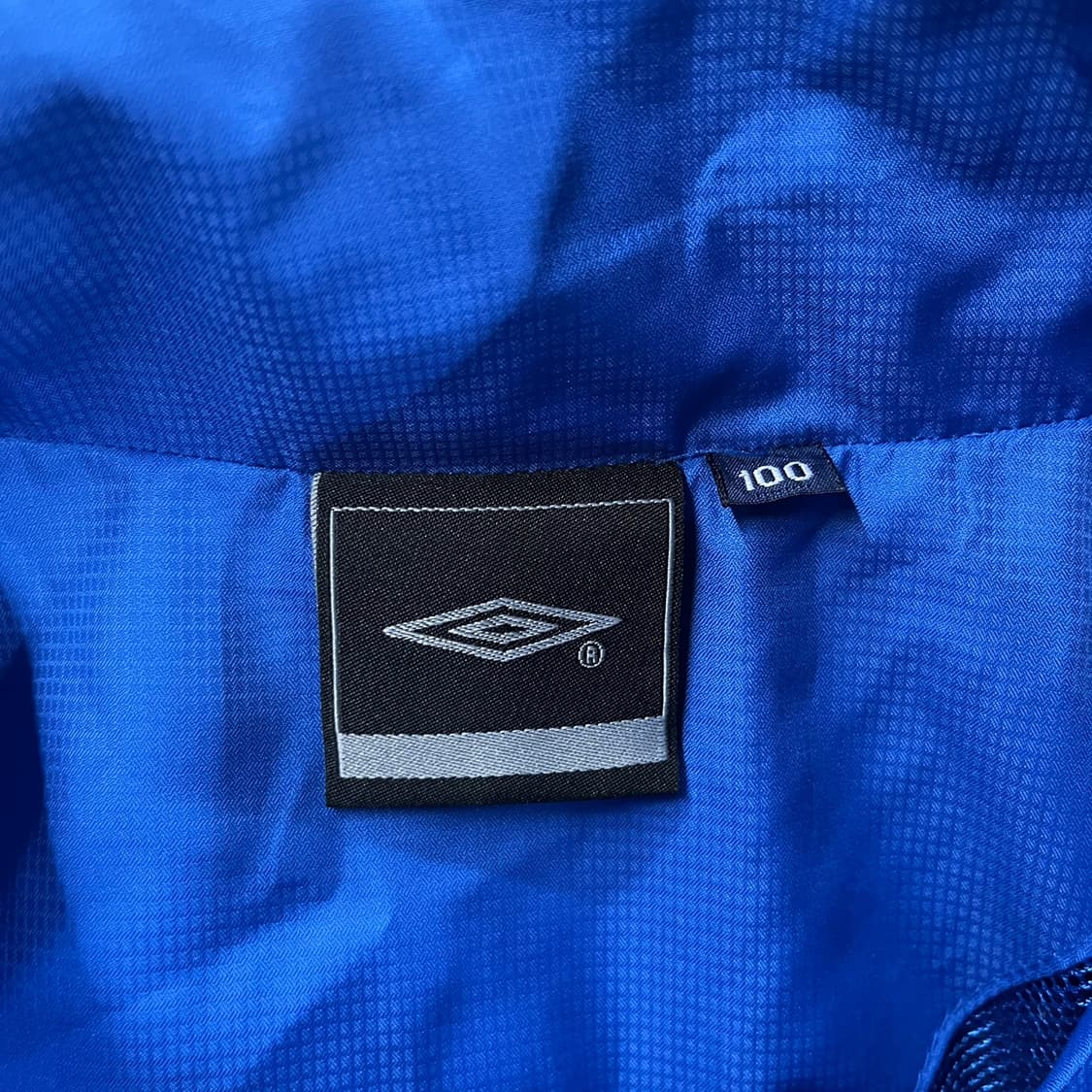 [정품/100] 엄브로 반팔 트랙 자켓 블루 b15 상품이미지6