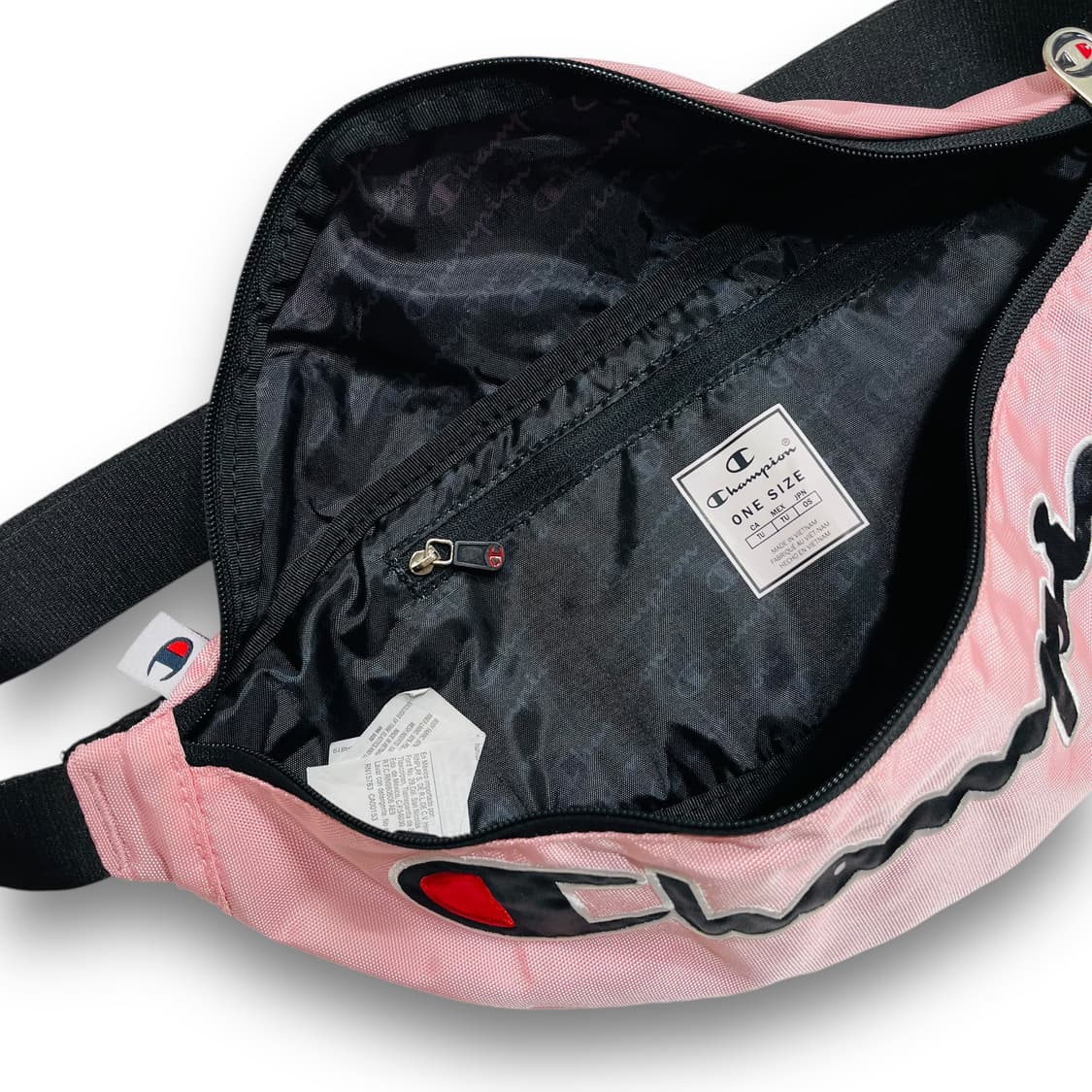 챔피온 빅로고 올드스쿨 핑크 슬링백 상품이미지5