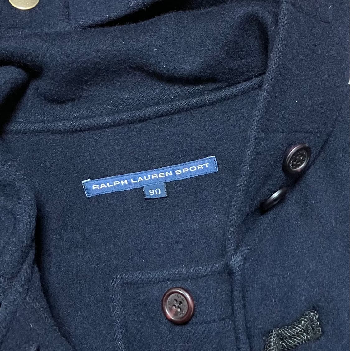 폴로 랄프로렌 더플 코트 네이비 상품이미지7