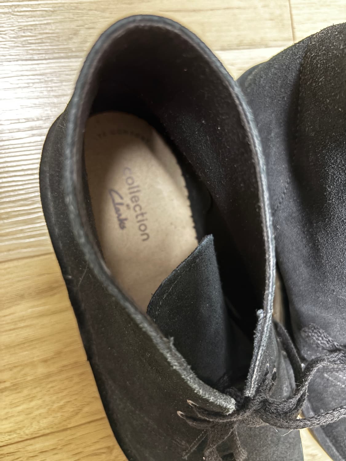 클락스 스웨이드 처카부츠 블랙 상품이미지3