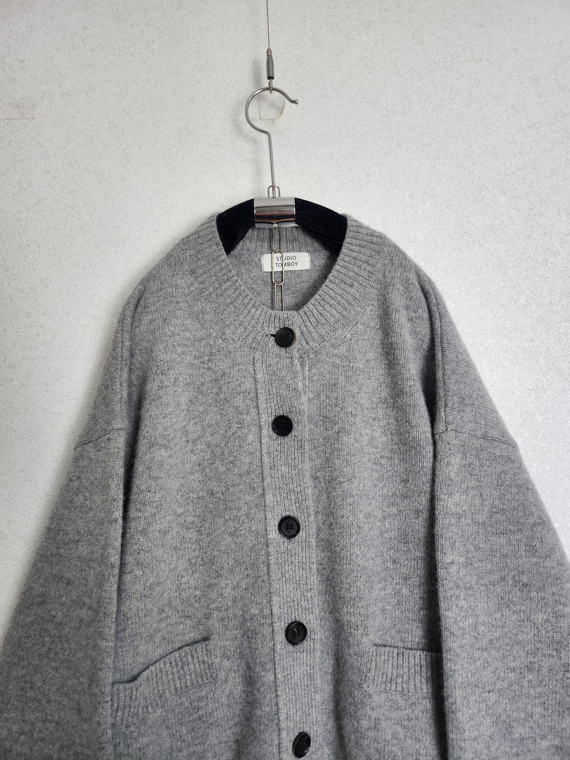 스튜디오톰보이 램스울 가디건 free  상품이미지2