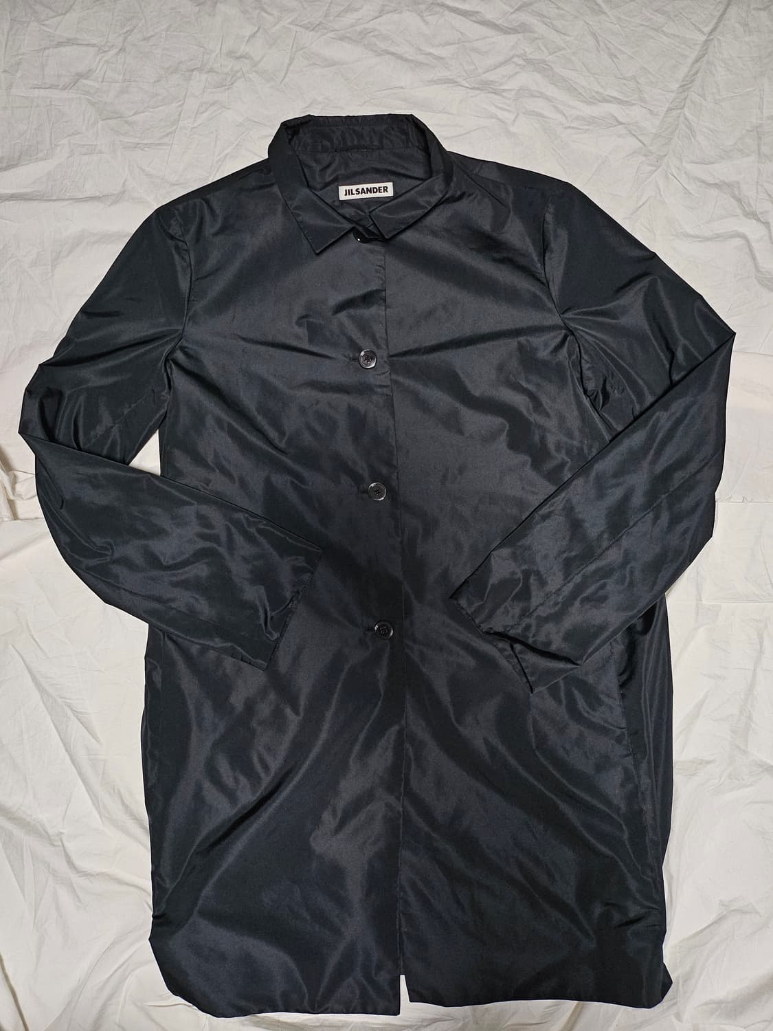 질샌더 하이넥 미니멀 싱글 폴리 맥코트 38 상품이미지1