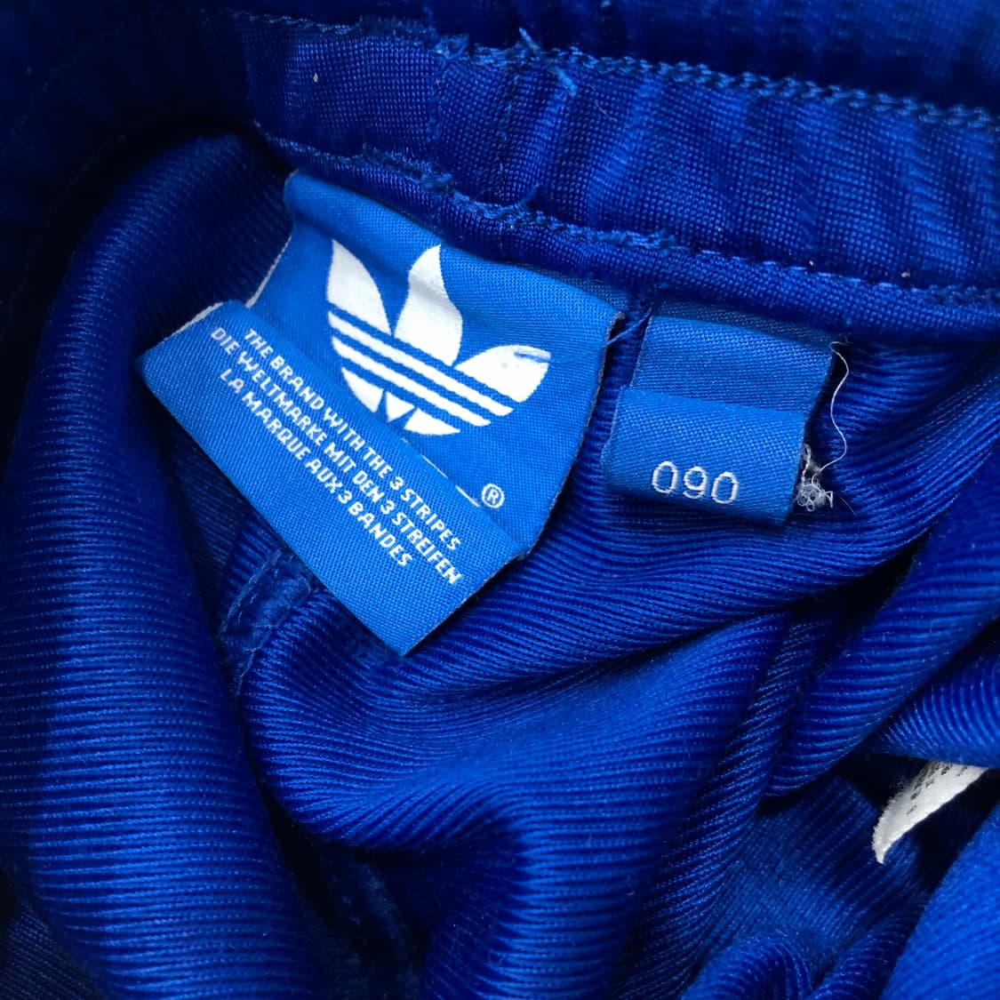 90 아디다스 파이어버드 블루 트랙 팬츠 상품이미지4