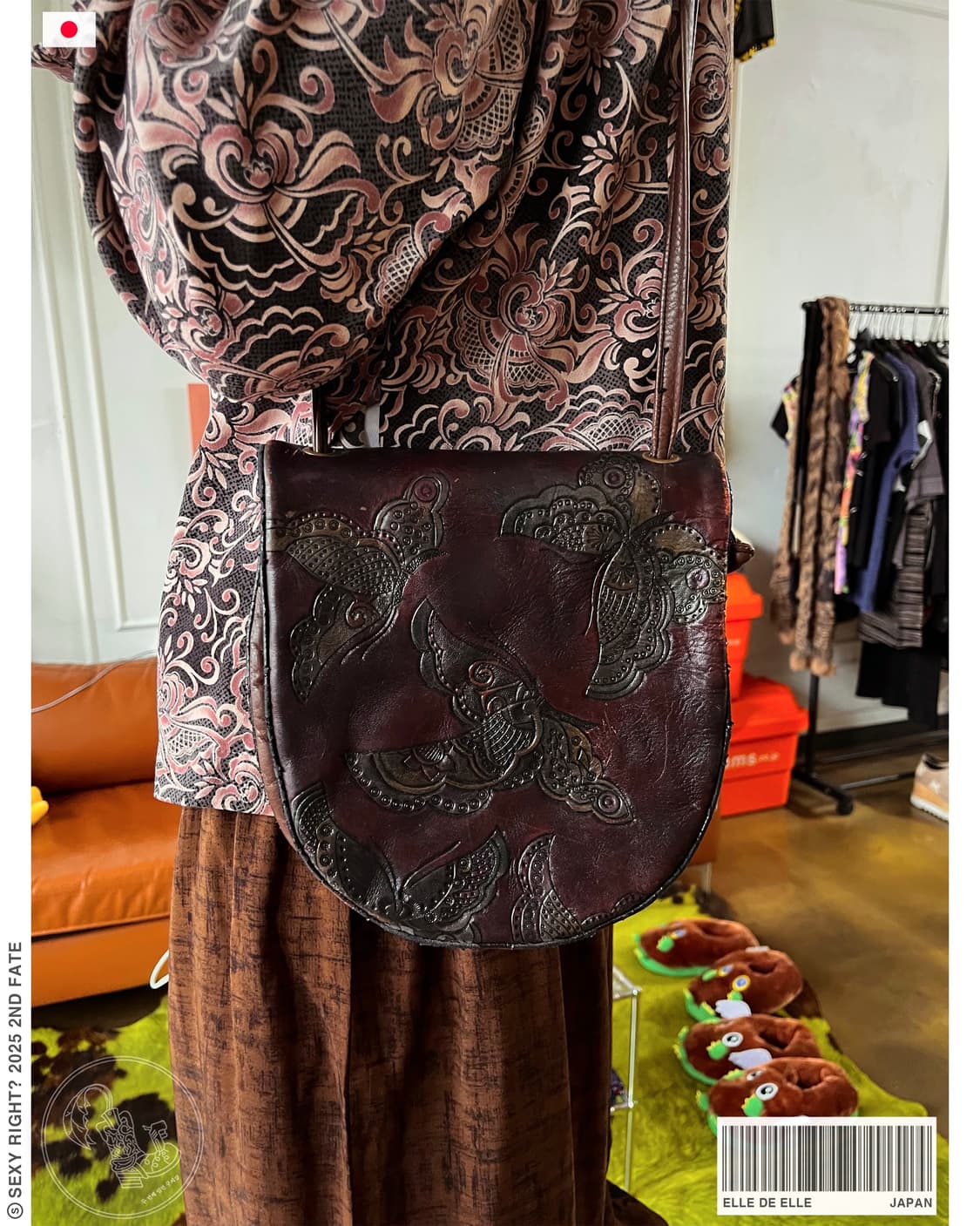 ELLE de ELLE Japan Leather Shoulder Bag 상품이미지1