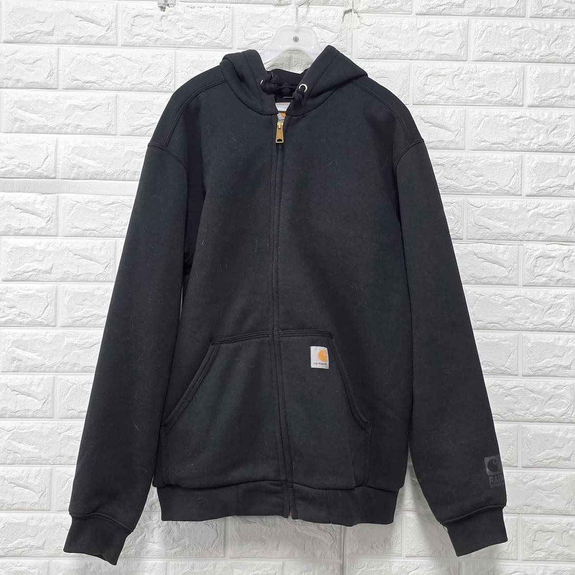 칼하트 블랙 써멀 후드집업 L 상품이미지1