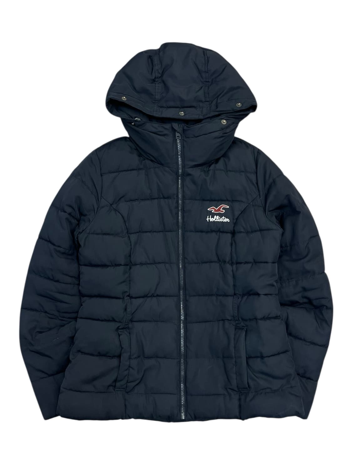 홀리스터 후드 패딩 자켓 블랙 M #csz2476 상품이미지3