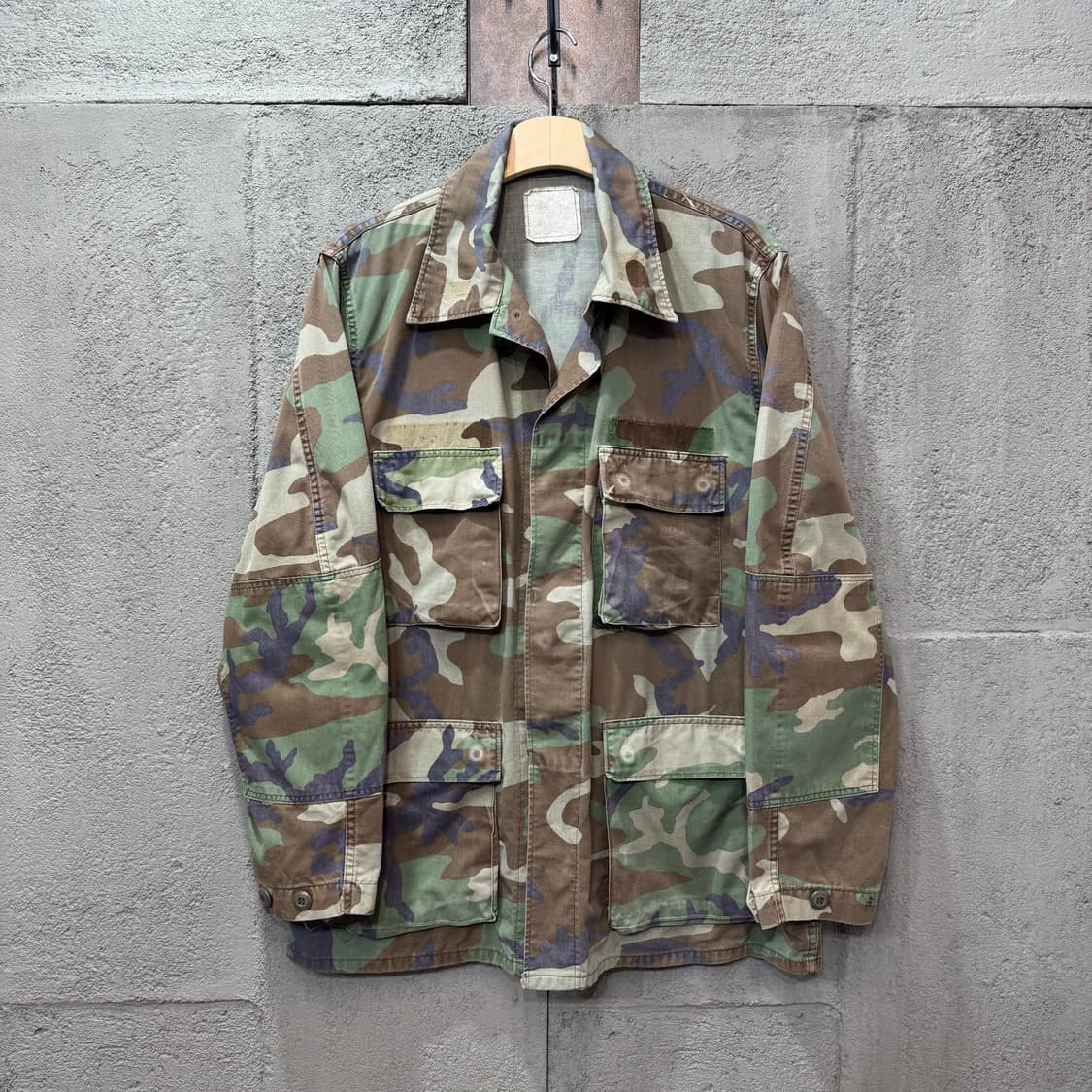 US Army 우드랜드 BDU 카모 셔츠 (L) 상품이미지1