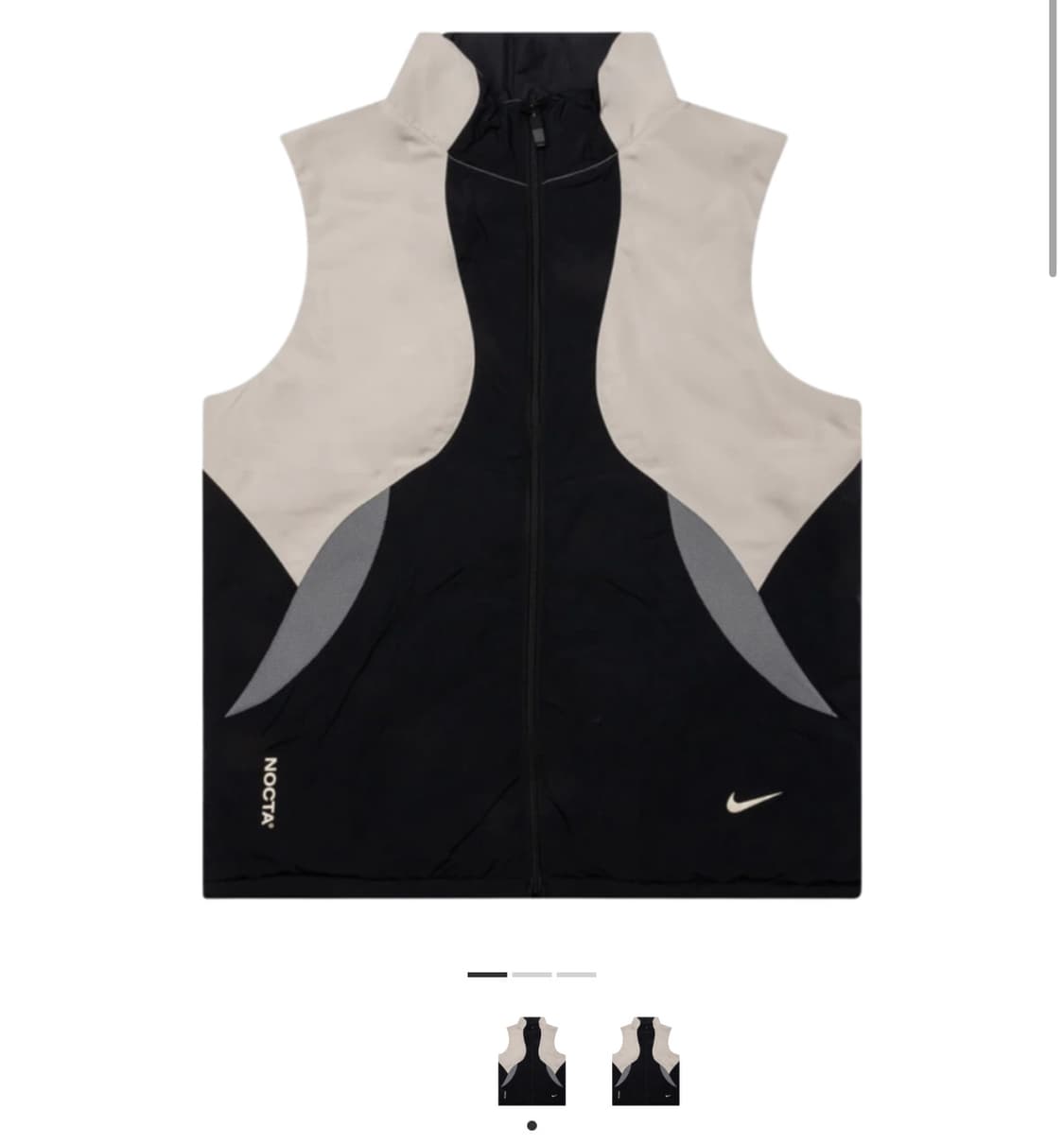 나이키 x 드레이크 녹타 NRG LR 리버시블 베스트 블랙 XL 상품이미지1