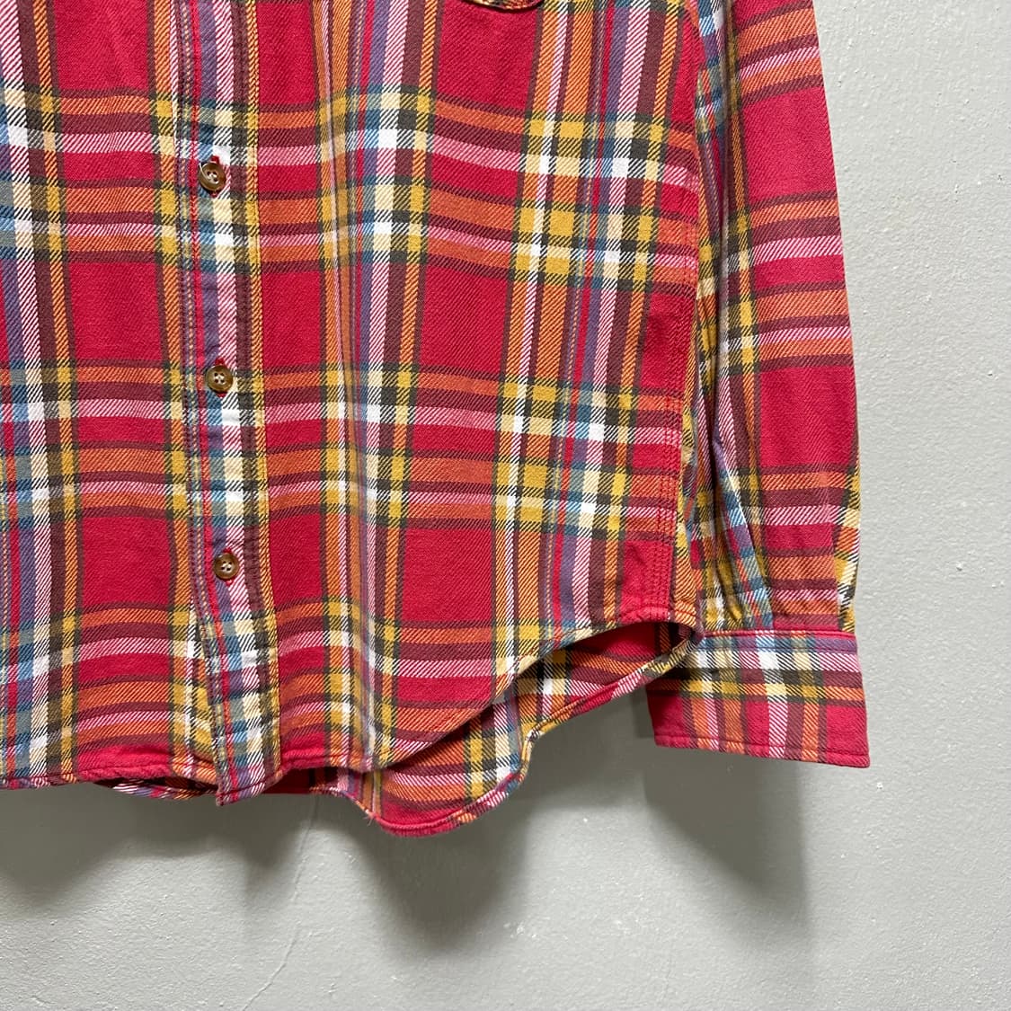 칼하트 플란넬 체크 셔츠 상품이미지4